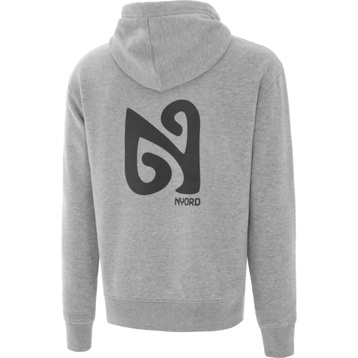 2024 Nyord Logo Hoodie AM001 - Grey Heather